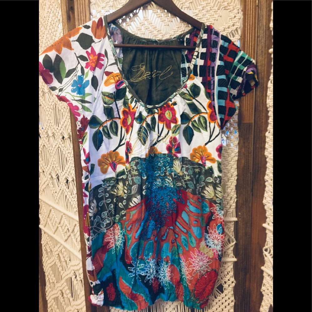Desigual cotton blouse Lg